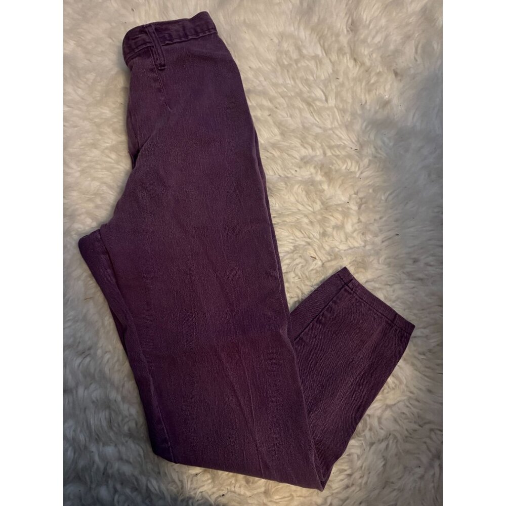 Vintage Cap Ferrat Purple Denim High Waisted Jeans 11/12